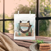 Een klein Cowboy Western Baby shower Bedankzakje