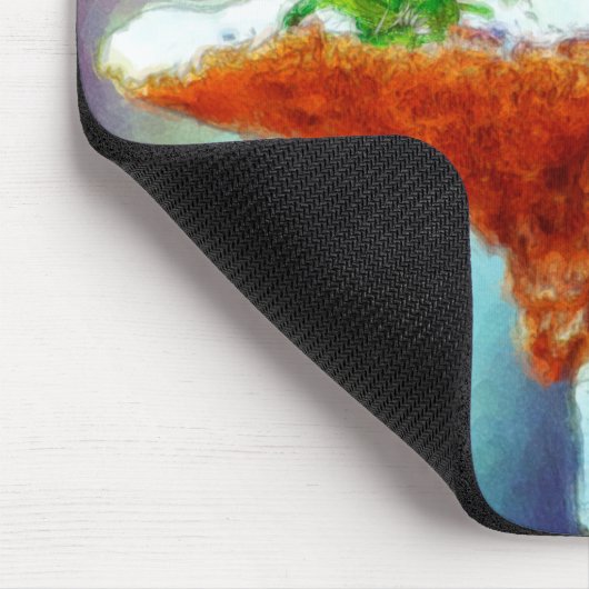 Een Klein Draakje Slaapt Muismat (Hoek)