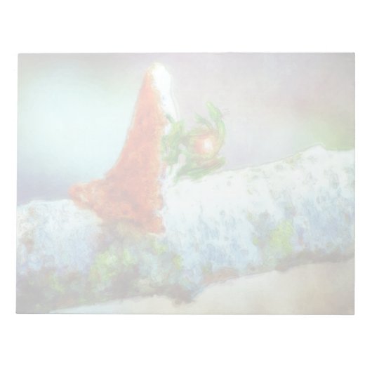 Een Klein Draakje Slaapt Notitieblok (Voorkant)