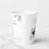 Een klein Espresso Martini Baby shower Papieren Bekers (Rechts)