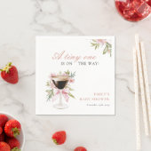 Een klein Espresso Martini Baby shower Servet (Insitu)