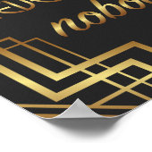 Een klein feest heeft nog nooit niemand gedood poster (Hoek)