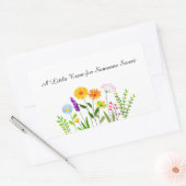 Een Klein Geschenk voor Iemand die Lief is Rechthoekige Sticker (Envelop)