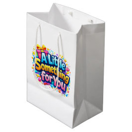 Een Klein Geschenk voor Jou – Leuke Kleurrijke Gif Medium Cadeauzakje