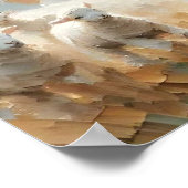 Een klein gezin, digitale Christelijke kunst, Jezu Poster (Hoek)