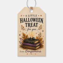 Een klein Halloween cadeautje Oude boeken & Kaars