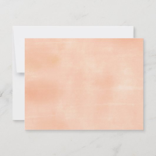 Een klein Honey Bee Wildflower Baby shower Bedankkaart (Achterkant)