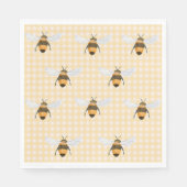 Een klein honingservet servet (Voorkant)