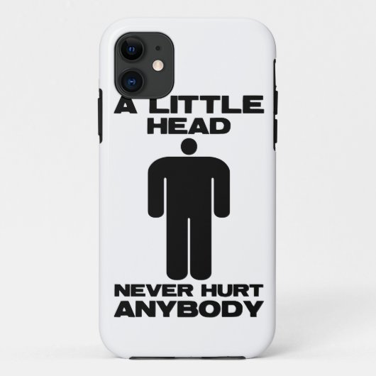 Een klein hoofd! Case-Mate iPhone case (Achterkant)