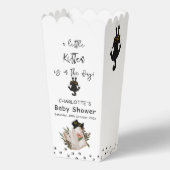 Een klein katje is onderweg naar Schattige kattenB Bedankdoosjes (Achterkant)