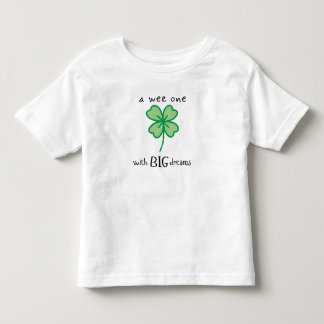 Een klein kind met GROTE dromen kinder t-shirt