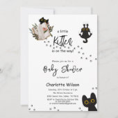 Een Klein Kittens Komt Op Weg Schattige Kat Baby S Kaart (Voorkant)