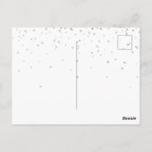 Een klein Knight Dragon Baby shower Dank u Briefkaart (Achterkant)