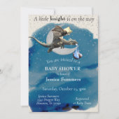 Een klein Knight Dragon Baby shower Kaart (Voorkant)
