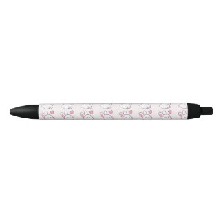 Een Klein Konijn Gemaakt van Gevoelens Zwarte Inkt Pen
