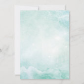 een klein konijntje is onderweg kaart (Achterkant)