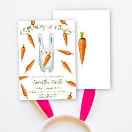 Een klein konijntje is op komst! Baby Shower Kaart