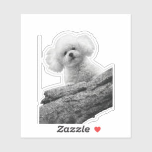 Een klein lam in de moorddadige stilte Schattige s Sticker