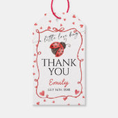Een Klein Liefdeskever Bedankt Cadeaulabel (Voorkant)
