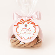 Een Klein Liefdeskevertje Op Weg Roze Baby Shower