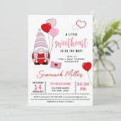 Een klein liefje Gnome Baby shower Kaart (Staand voorkant)