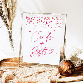 Een klein liefje Kaarten en geschenken teken Poster