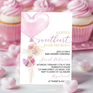 Een klein liefje meisjes Baby shower Kaart