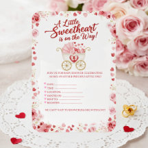 Een klein lieverdje is op komst Baby Shower