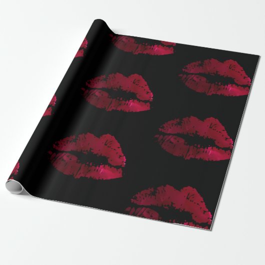 Een Klein Lip Cadeaupapier (Uitgerold)