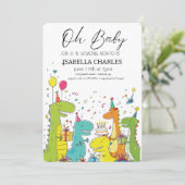 Een klein Man is onderweg Kaart (Staand voorkant)