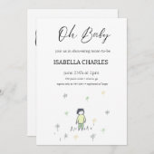 Een klein Man is onderweg Kaart (Voorkant / Achterkant)