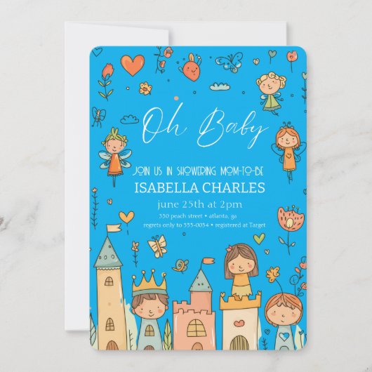 Een klein Man is onderweg Kaart (Voorkant)