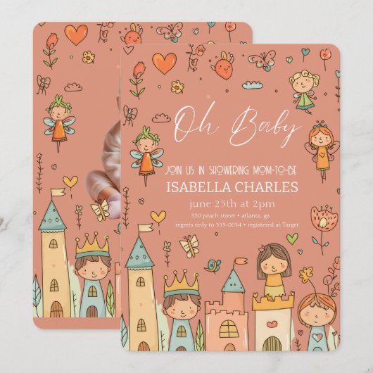 Een klein Man is onderweg Kaart (Voorkant / Achterkant)