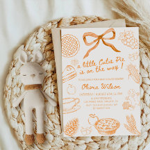 Een Klein Mopje Is Op Komst Baby Shower Feestje