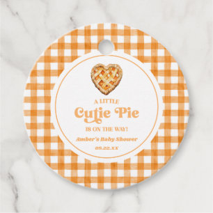 Een Klein Mopje Retro Baby Shower Bedankjes Labels