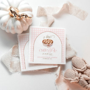 Een Klein Mopneusje Persoonlijke Baby Shower Servet