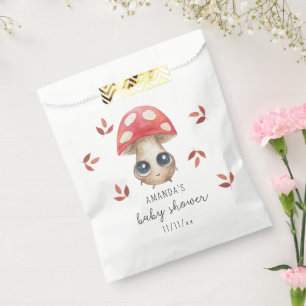 Een klein paddenstoeltje is op komst - Baby shower Bedankzakje