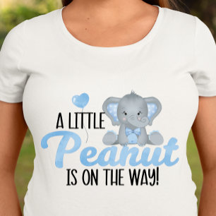 Een klein pinda-Baby shower T-shirt