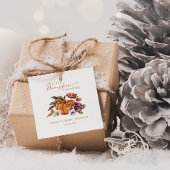 Een klein pompoen Baby cadeau Label