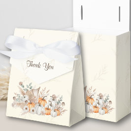 Een klein pompoen Boho Baby shower Bedankdoosjes