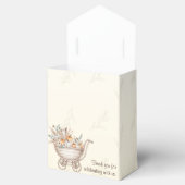 Een klein pompoen Boho Baby shower Bedankdoosjes (Geopend)