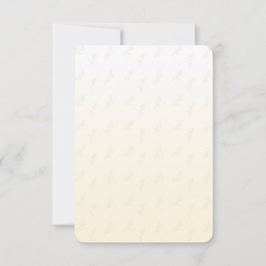 Een klein pompoen Boho Baby shower Bedankkaart (Achterkant)