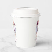 Een klein pompoen herfst baby shower feest papieren bekers (Links)