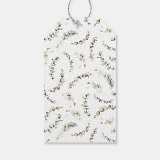 Een klein pompoen meisje Baby shower gunst dank u Cadeaulabel (Achterkant)