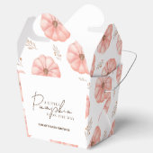 Een klein pompoenBaby shower Bedankdoosjes (Geopend)