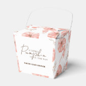 Een klein pompoenBaby shower Bedankdoosjes (Voorkant Zijde)