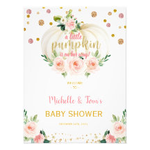 Een klein pompoenBaby shower