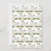 Een klein pompoenBaby shower Kaart (Achterkant)