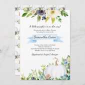 Een klein pompoenBaby shower Kaart (Voorkant / Achterkant)