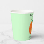 Een klein pompoenBaby shower Papieren Bekers (Rechts)